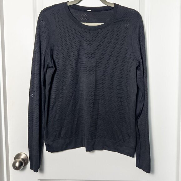 Lululemon Breeze By Long Sleeve *Squad - 10 Black - Picture 3 of 6